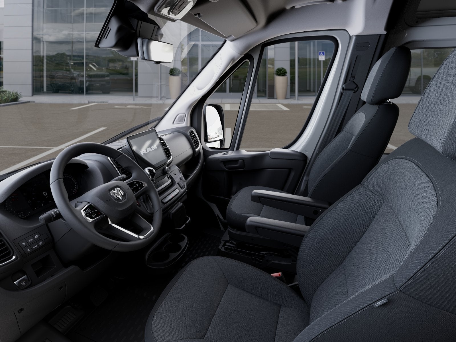 2025 RAM ProMaster 2500 Window Van SLT+ 10 Passenger Halfback