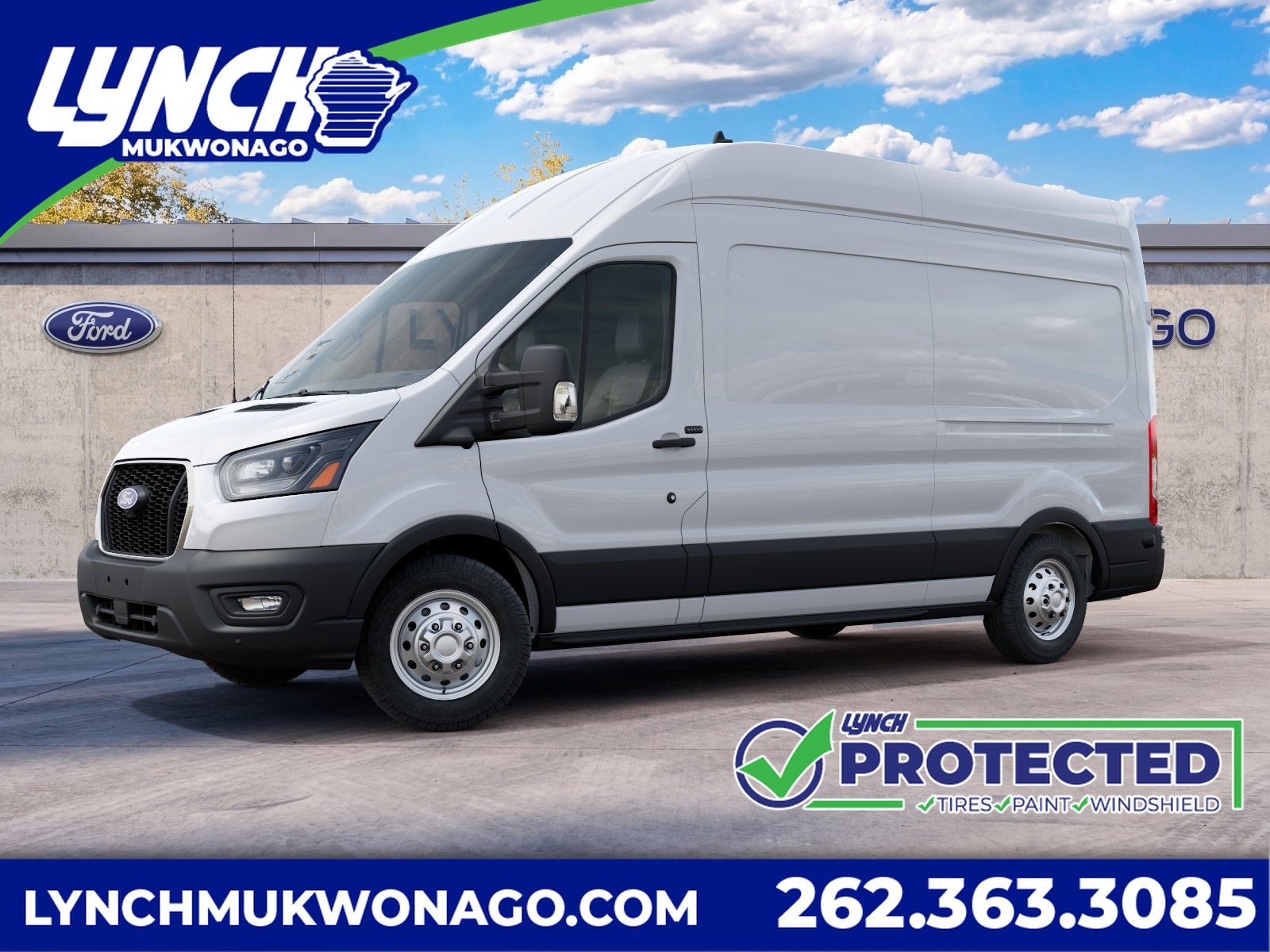 2027 Ford Transit Cargo Van T-250 148" Hi Rf 9150 GVWR AWD