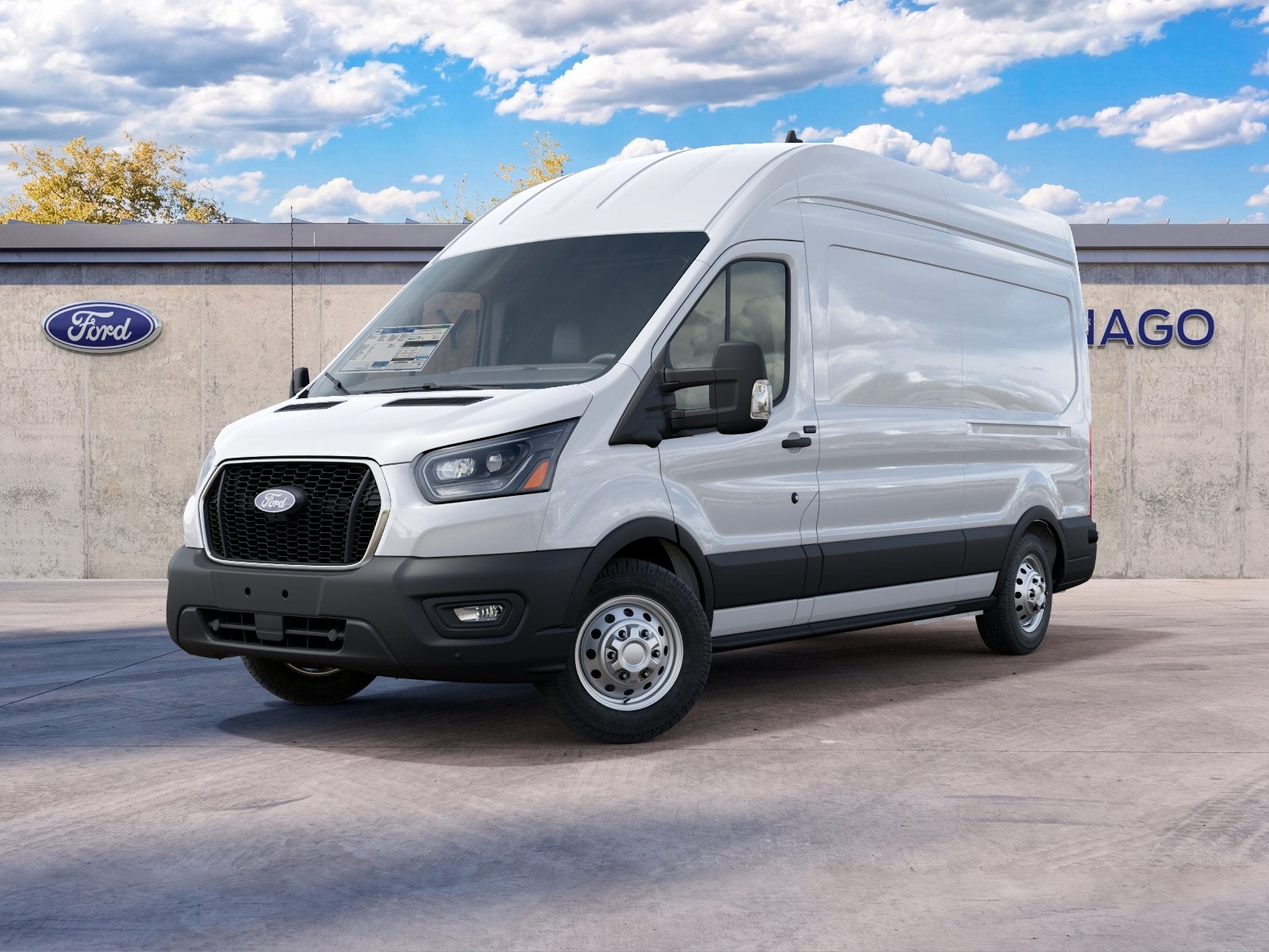 2027 Ford Transit Cargo Van T-250 148" Hi Rf 9150 GVWR AWD