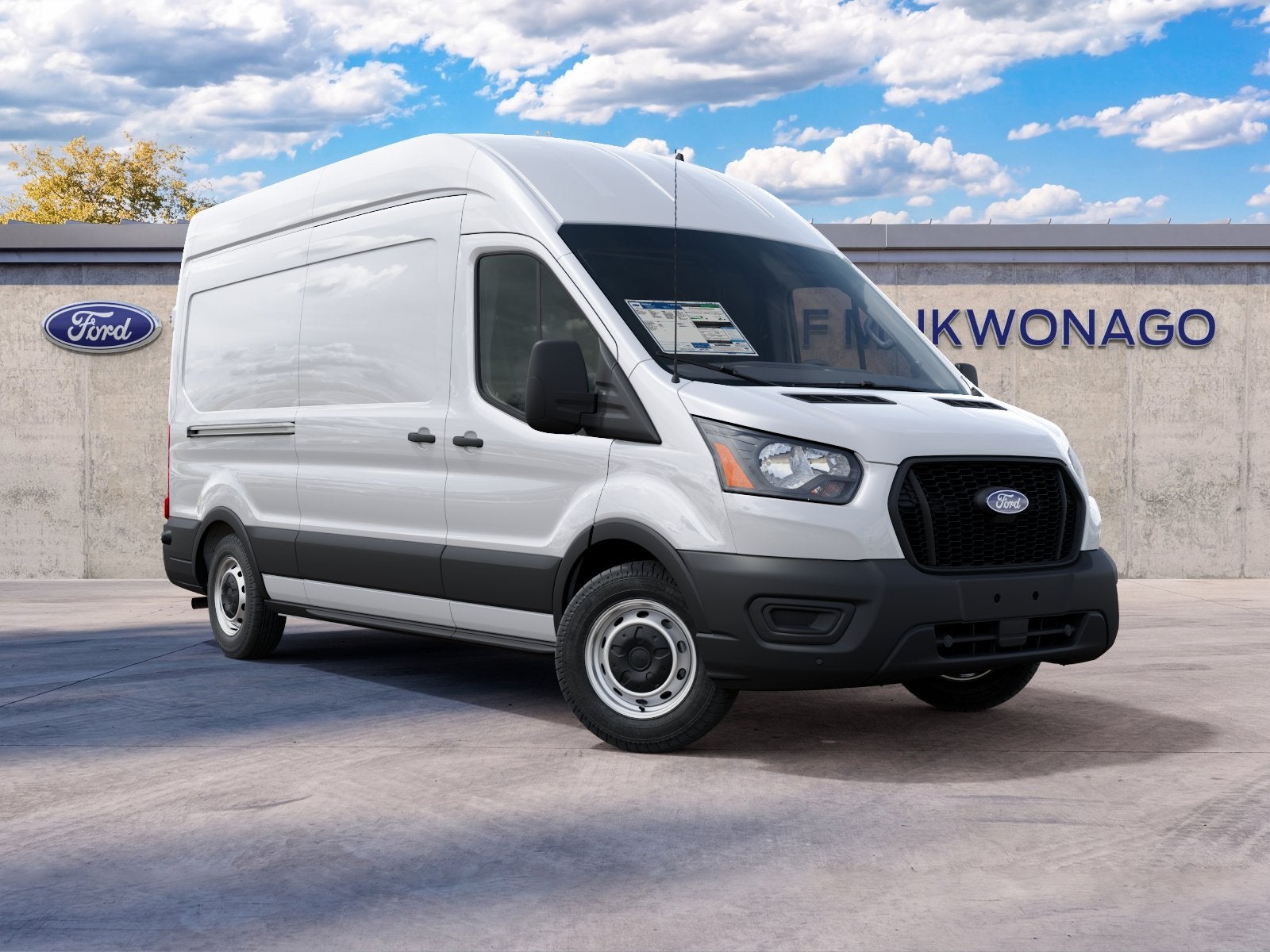 2027 Ford Transit Cargo Van T-350 148" Hi Rf 9500 GVWR RWD