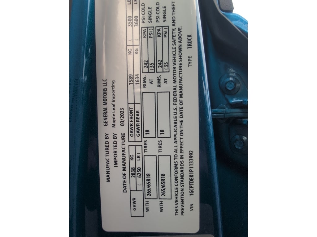 2023 Chevrolet Colorado Z71