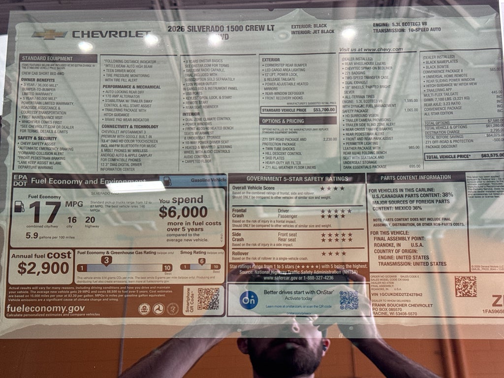 2026 Chevrolet Silverado 1500 LT