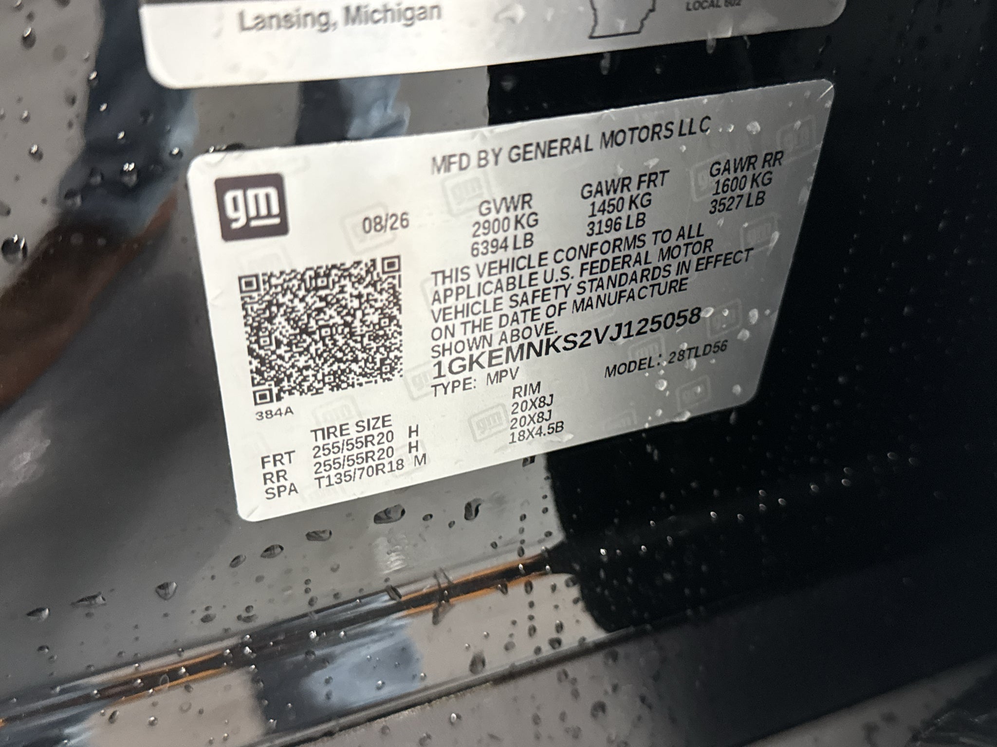 2027 GMC Acadia Elevation