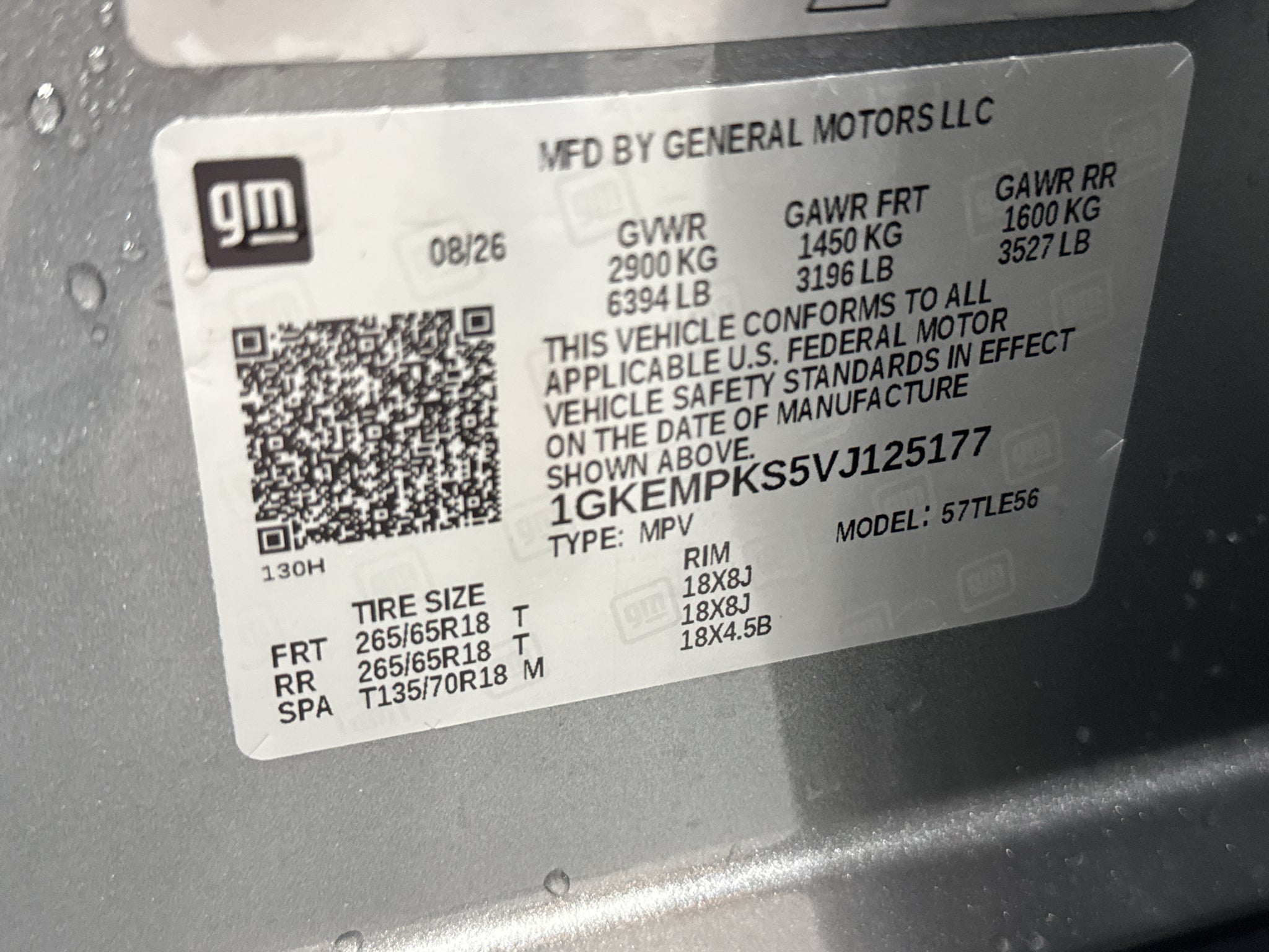 2027 GMC Acadia AT4