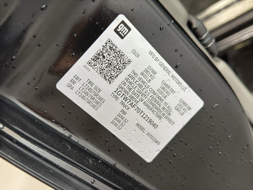 2026 GMC Savana Cargo Work Van