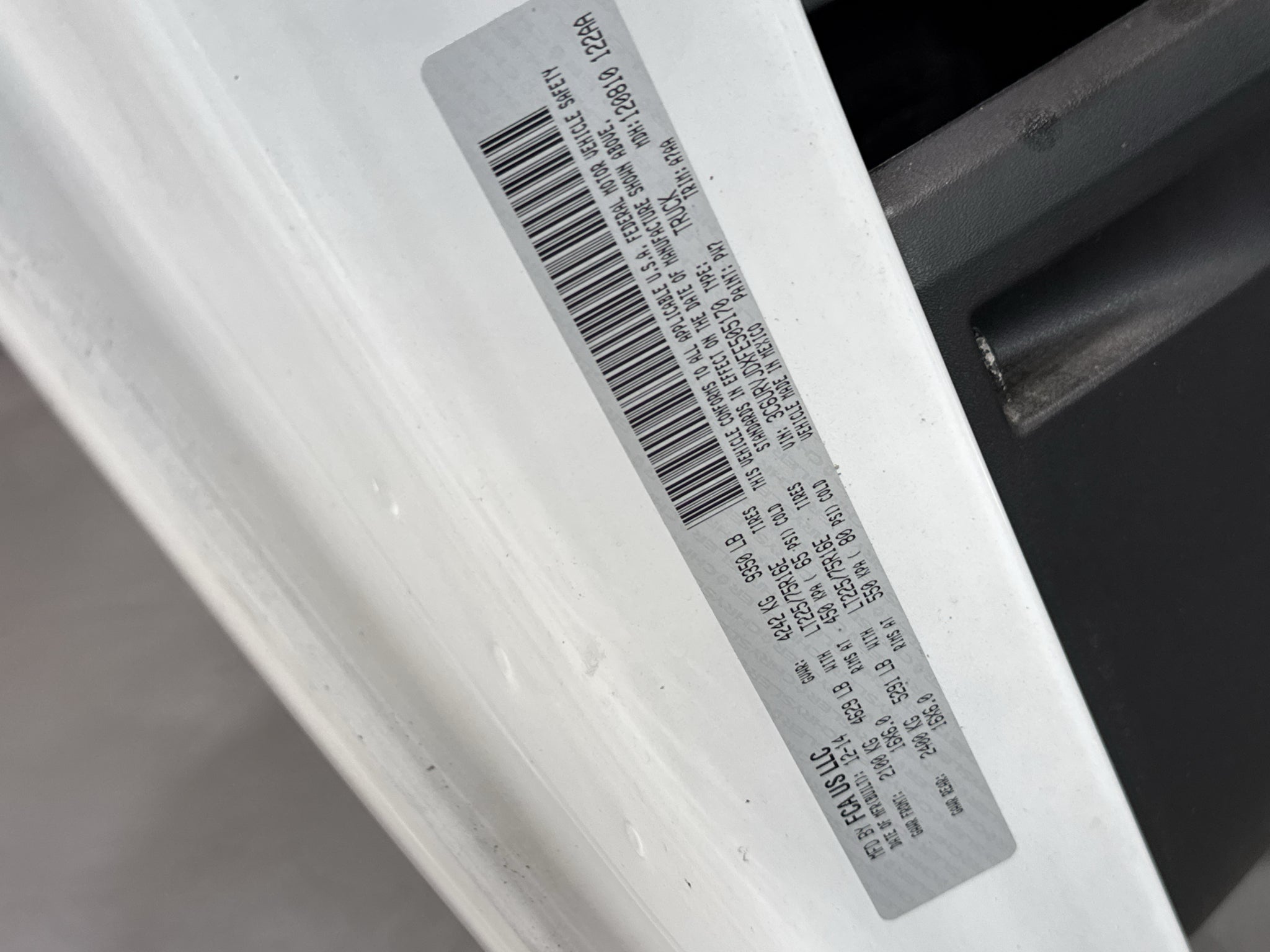 2015 RAM ProMaster Cargo Van BASE