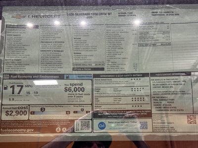 2026 Chevrolet Silverado 1500 WT