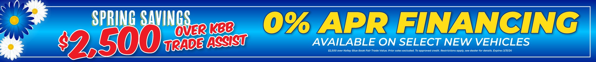 spring savings at Lynch family of dealerships