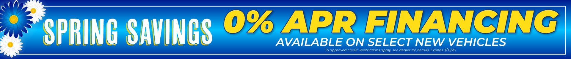 spring savings at Lynch family of dealerships